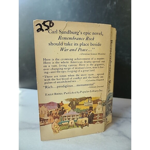 Remembrance Rock By Carl Sandburg Paperback - Picture 9 of 10